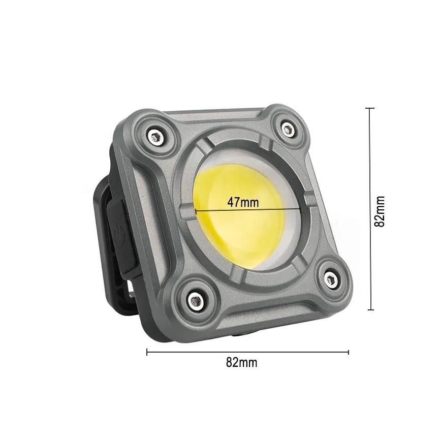 LED Genopladelig arbejdslampe dæmpbar LED/15W/5V IPX4 1000 lm 2000 mAh