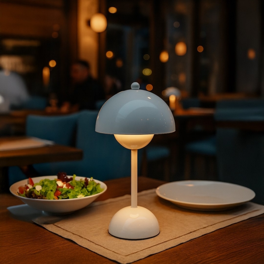 LED genopladelig berøringsbetjent bordlampe COSTA LED/3W/5V 2400 mAh 3000-6000K hvid