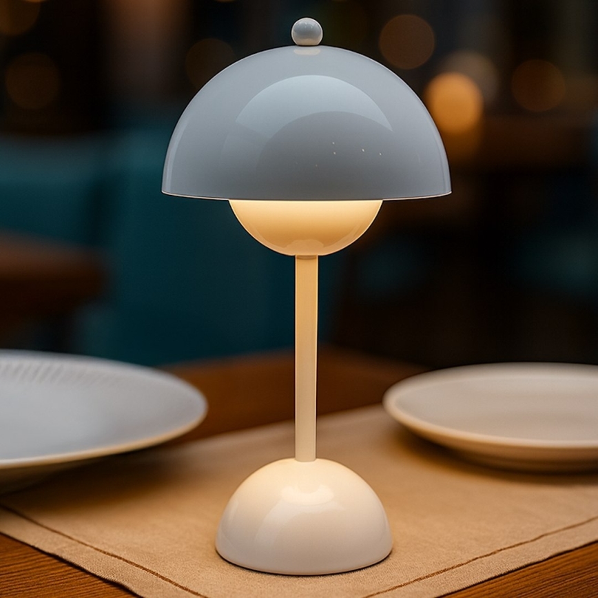 LED genopladelig berøringsbetjent bordlampe COSTA LED/3W/5V 2400 mAh 3000-6000K hvid