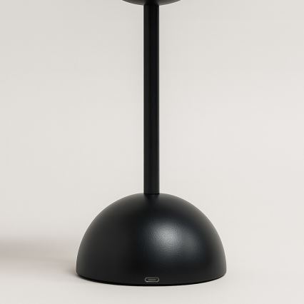 LED genopladelig berøringsbetjent bordlampe COSTA LED/3W/5V 2400 mAh 3000-6000K sort