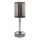 LED Genopladelig berøringsbetjent bordlampe SIMPLE LED/1W/5V 3000-6000K 2400 mAh røggrå