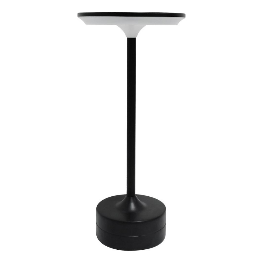 LED genopladelig berøringsbetjent bordlampe TAVOLO LED/2,5W/5V 2400 mAh 3000-6000K sort