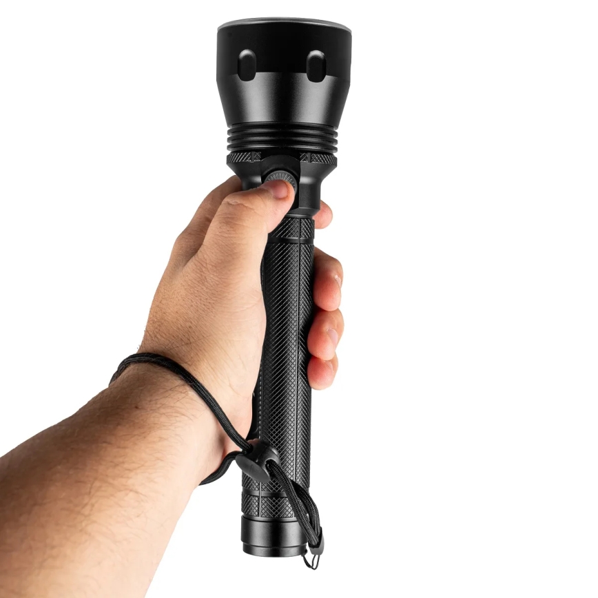 LED Dæmpbar Genopladelig Lommelygte LED/20W/5V IPX5 1570 lm 8400 mAh
