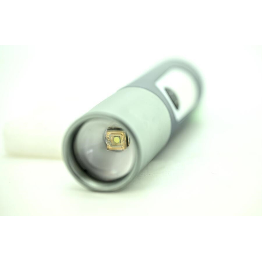 LED Genopladelig lommelygte LED/10W/3,7V 750 lm 10 t 1500 mAh