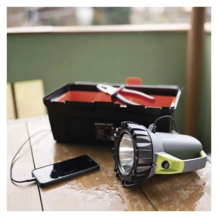 LED Genopladelig lommelygte LED/3,7V 4000 mAh