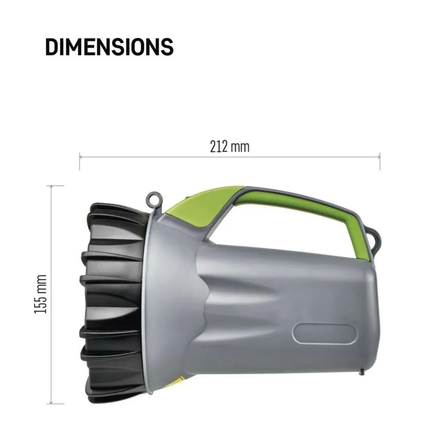 LED Genopladelig lommelygte LED/3,7V 4000 mAh