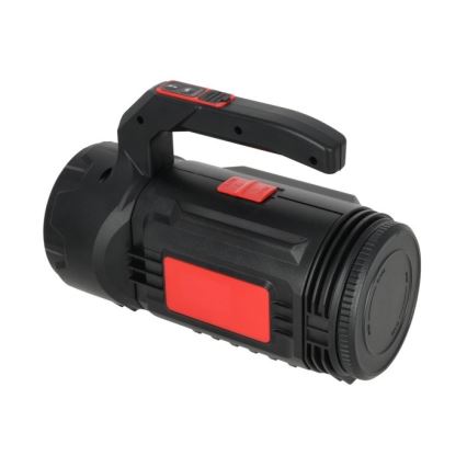 LED genopladelig lommelygte LED/5V 500 lm 1200 mAh sort