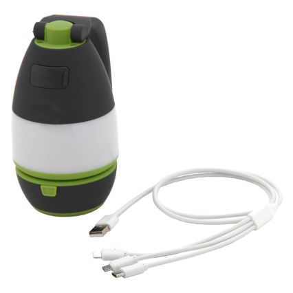 LED genopladelig lommelygte med powerbank-funktion LED/3W/1500mAh