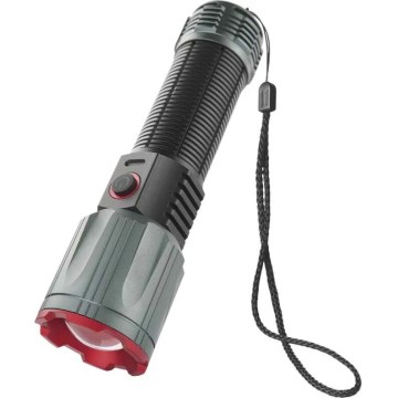 LED genopladelig metal lommelygte LED/5V 3000 skinnende 5000 mAh IP43