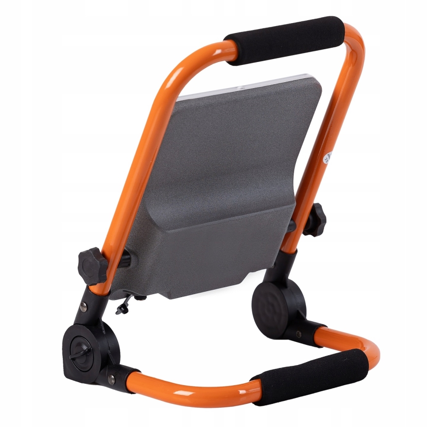 Dæmpbar genopladelig LED-projektør med stativ LED/100W/3,2V 4500K 10000 mAh IP65 orange