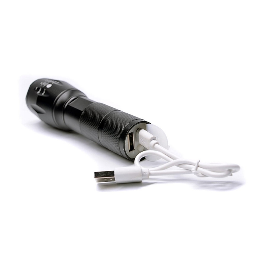 LED genopladelig stavlygte LED/10W/4,5V