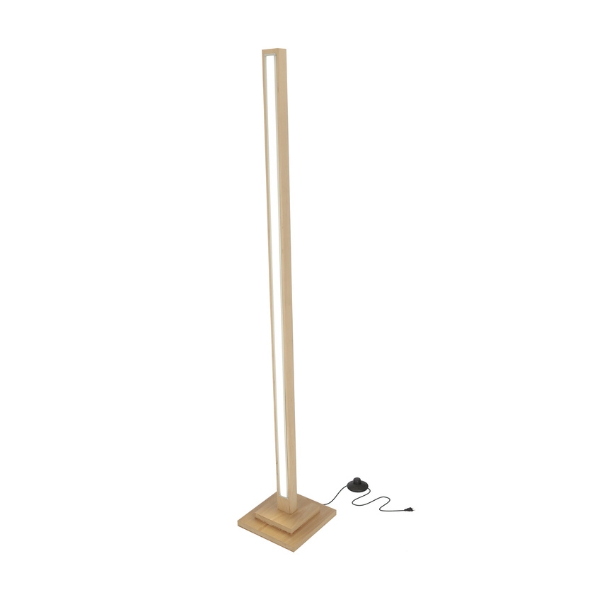 LED gulvlampe ALSET LED/18W/230V bøgetræ