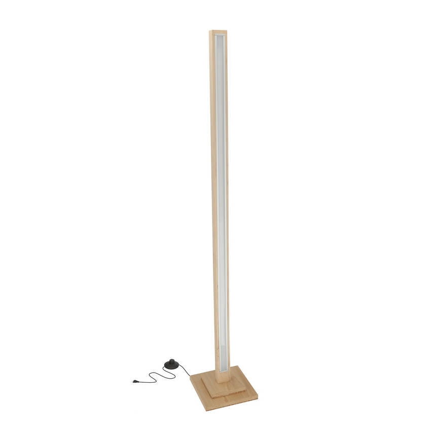 LED gulvlampe ALSET LED/18W/230V bøgetræ