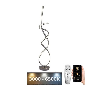 LED gulvlampe dæmpbar LED/80W/230V 3000-6500K + fjernbetjening