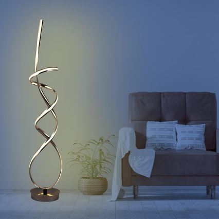 LED gulvlampe dæmpbar LED/80W/230V 3000-6500K + fjernbetjening