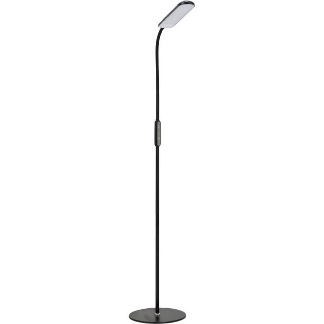 LED gulvlampe dæmpbar TEILO LED/10W/230V 3000/4000/6500K sort + fjernbetjening