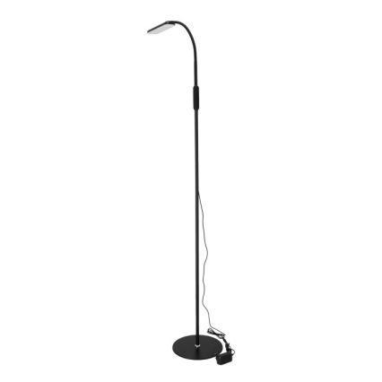 LED gulvlampe dæmpbar TEILO LED/10W/230V 3000/4000/6500K sort + fjernbetjening