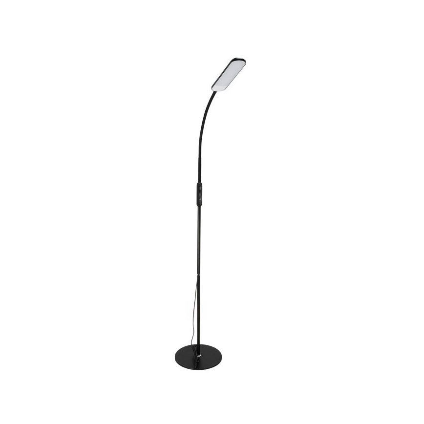 LED gulvlampe dæmpbar TEILO LED/10W/230V 3000/4000/6500K sort + fjernbetjening