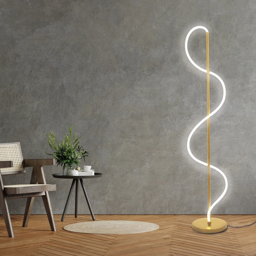 LED gulvlampe EMMA LED/24W/230V guld