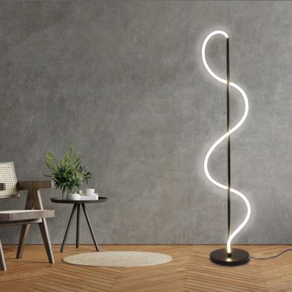 LED gulvlampe EMMA LED/36W/230V sort