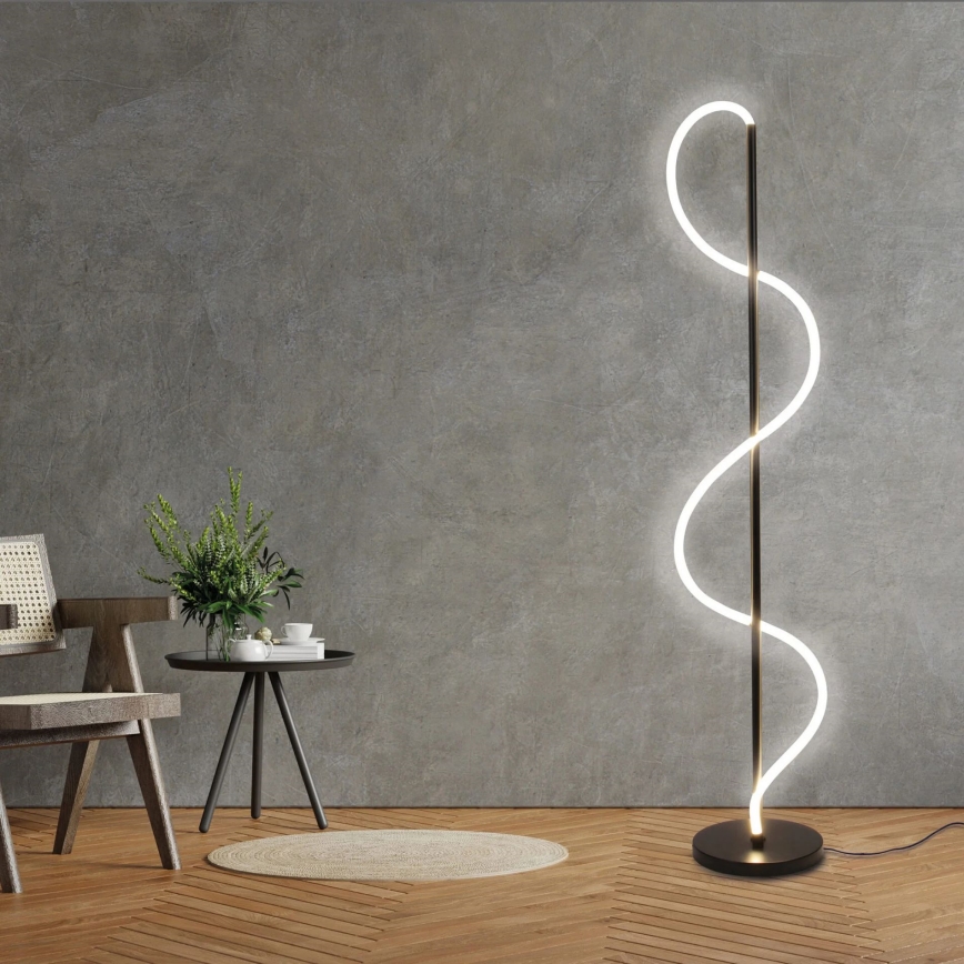 LED gulvlampe EMMA LED/36W/230V sort