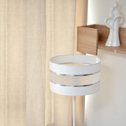 LED Gulvlampe HELEN 1xE27/15W/230V hvid