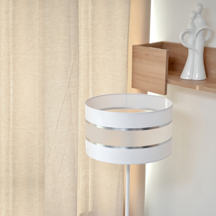 LED Gulvlampe HELEN 1xE27/15W/230V hvid