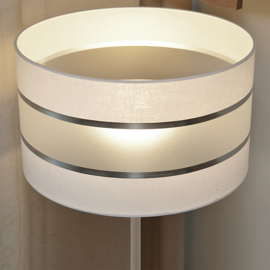 LED Gulvlampe HELEN 1xE27/15W/230V hvid