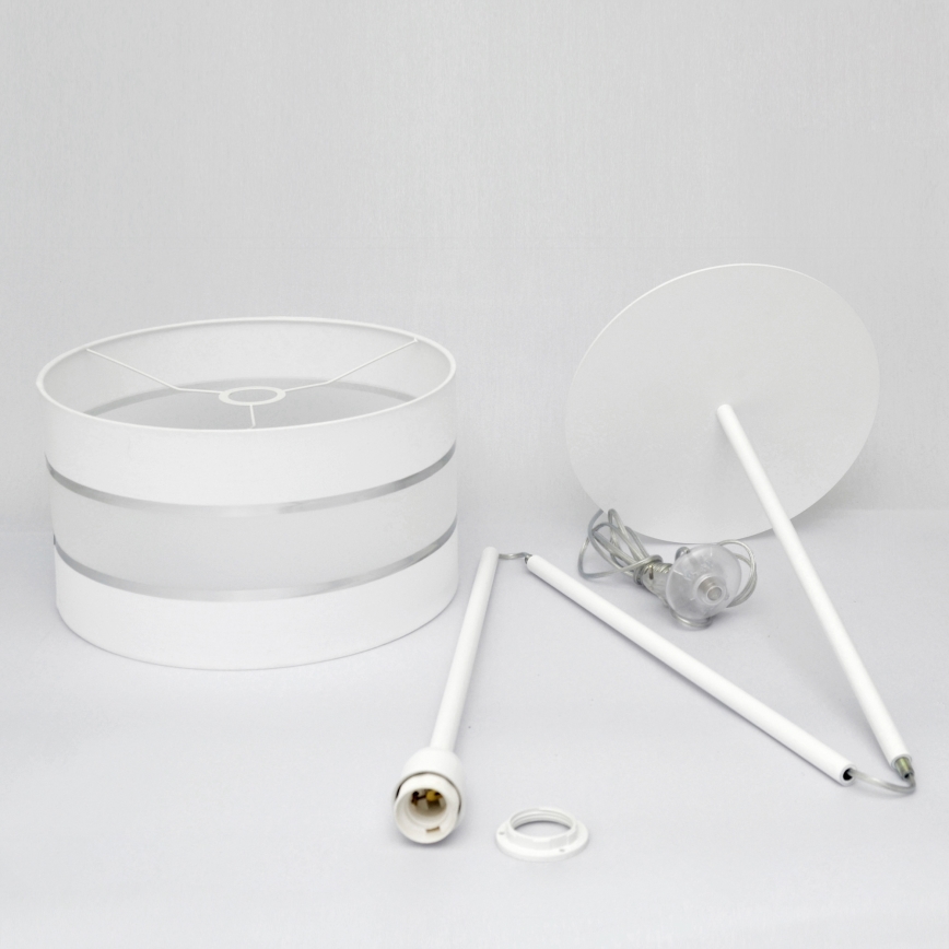 LED Gulvlampe HELEN 1xE27/15W/230V hvid