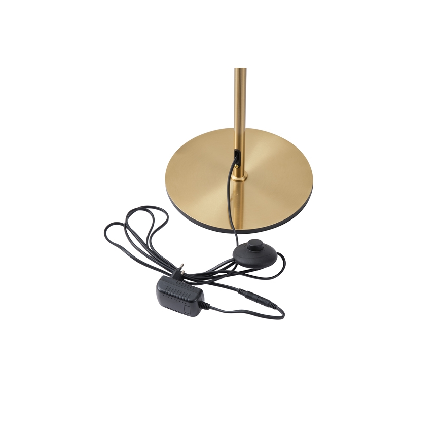 LED gulvlampe LED/10W/230V 3000K guldfarvet