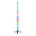 LED gulvlampe m. RGBW-farver dæmpbar LOLLY LED/5W/230V + fjernbetjening