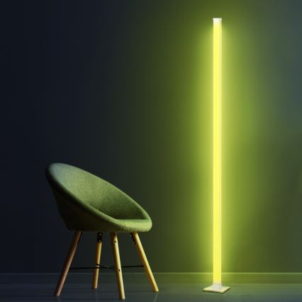 LED gulvlampe m. RGBW-farver dæmpbar MAGICAL LED/7W/230V + fjernbetjening