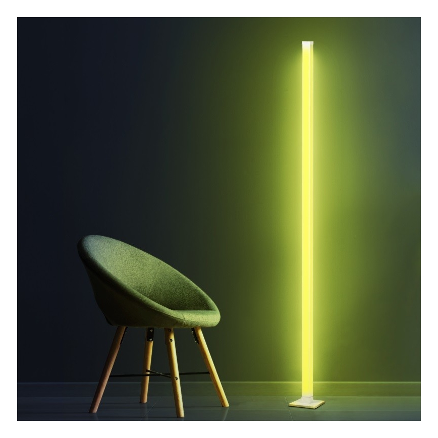 LED gulvlampe m. RGBW-farver dæmpbar MAGICAL LED/7W/230V + fjernbetjening