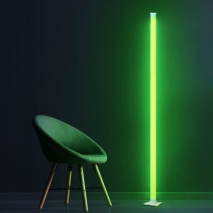 LED gulvlampe m. RGBW-farver dæmpbar MAGICAL LED/7W/230V + fjernbetjening