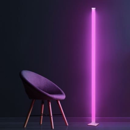 LED gulvlampe m. RGBW-farver dæmpbar MAGICAL LED/7W/230V + fjernbetjening