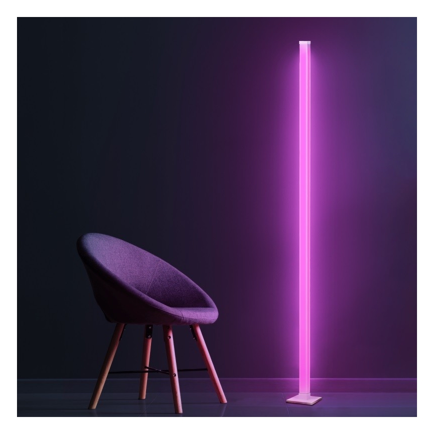 LED gulvlampe m. RGBW-farver dæmpbar MAGICAL LED/7W/230V + fjernbetjening