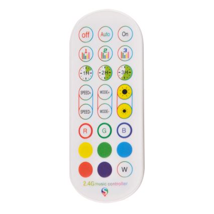 LED gulvlampe m. RGBW-farver dæmpbar MAGICAL LED/7W/230V + fjernbetjening
