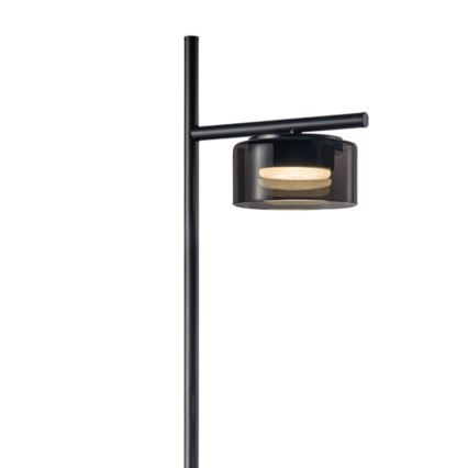 LED-gulvlampe OFELIA 1xGX53/6W/230V sort/røget