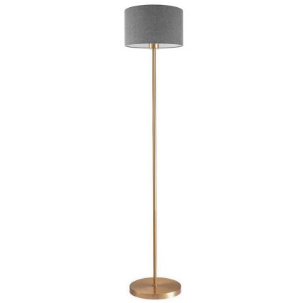 LED gulvlampe TUNJA 1xE27/20W/230V Ø 30 cm guld/grå