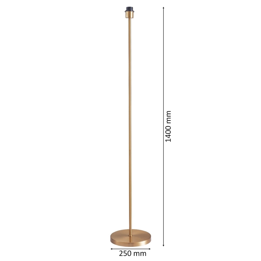 LED gulvlampe TUNJA 1xE27/20W/230V Ø 30 cm guld/grå