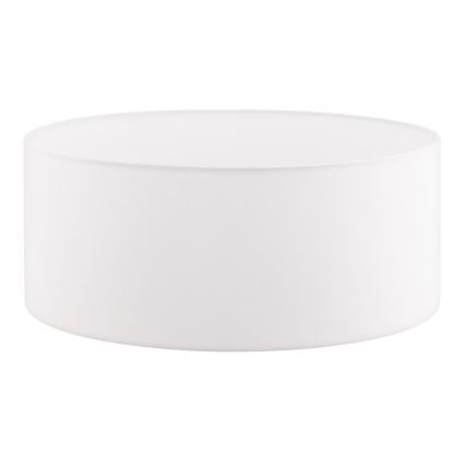 LED-gulvlampe TUNJA 1xE27/20W/230V Ø 38 cm mat krom/hvid