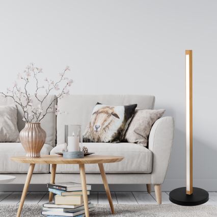 LED Gulvlampe VERDE LED/18W/230V 3000K eg/sort