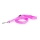 LED hundesnor 120 cm genopladelig 2xCR2032/5V/40 mAh pink