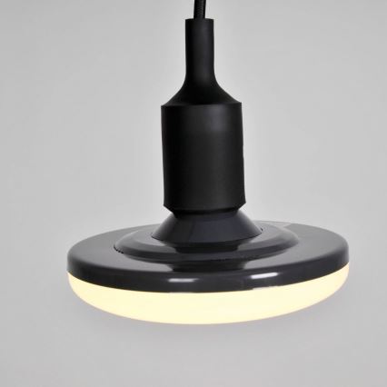 Led hængelampe KIKI 1xE27/10W/230V antik sort