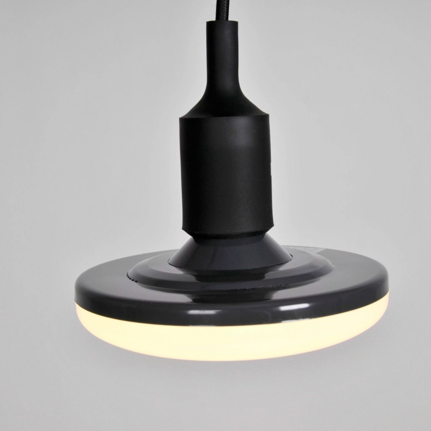 Led hængelampe KIKI 1xE27/10W/230V antik sort