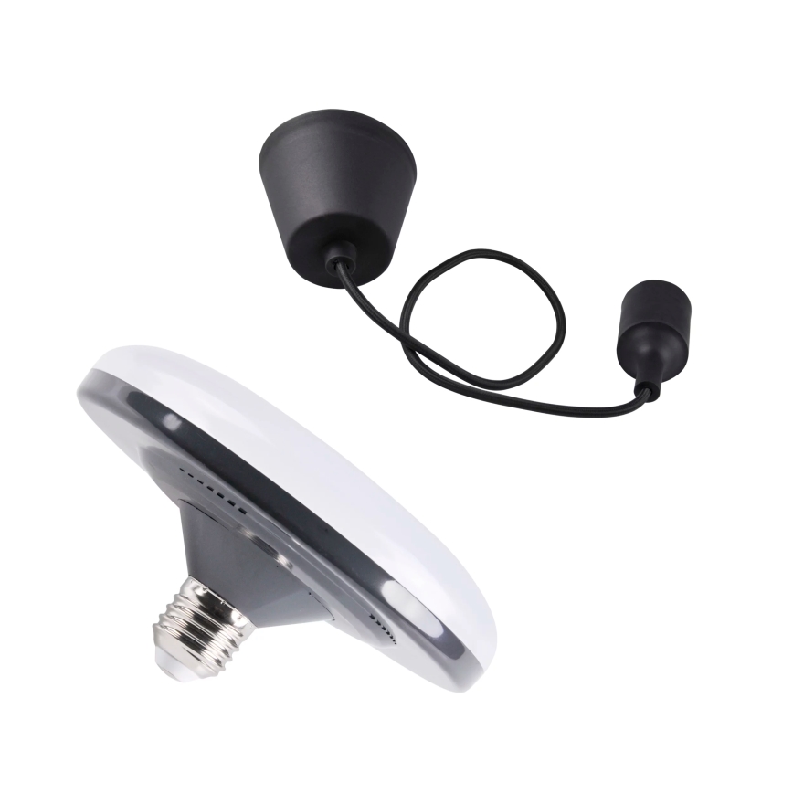 Led hængelampe KIKI 1xE27/10W/230V antik sort