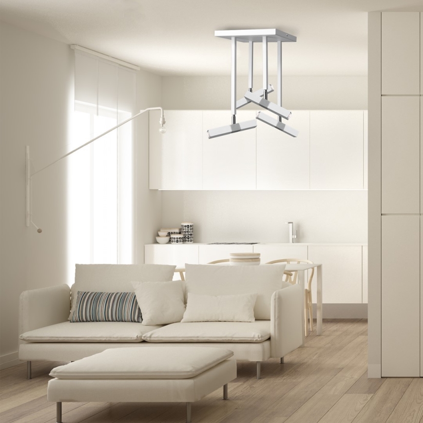 LED hængende lysekrone CASTRO 4xG9/7W/230V