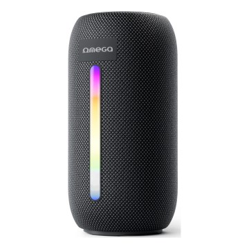 LED højtaler m. RGB-farver genopladelig 10W/1500mAh