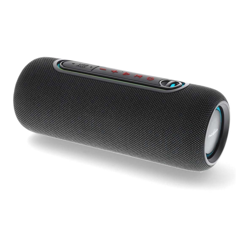 LED højtaler m. RGB-farver genopladelig 30W/2000 mAh IPX5