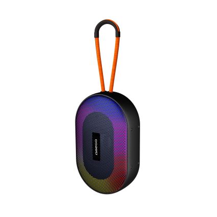 LED højtaler m. RGB-farver genopladelig 5W/1200mAh